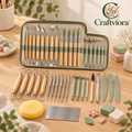 Craftviora™ Polymer Clay Sculpting Tool Set