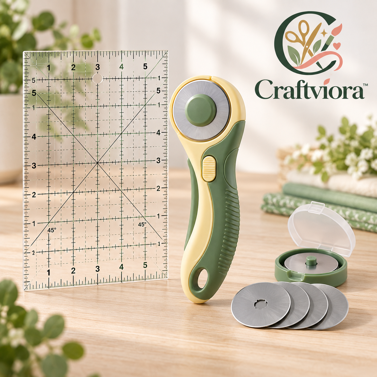 Craftviora™ Rotary Cutter Set