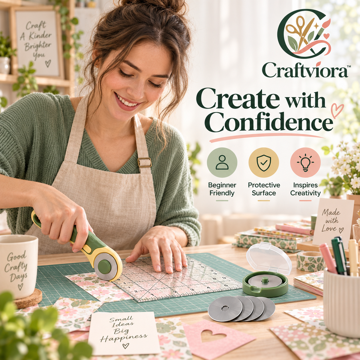 Craftviora™ Rotary Cutter Set