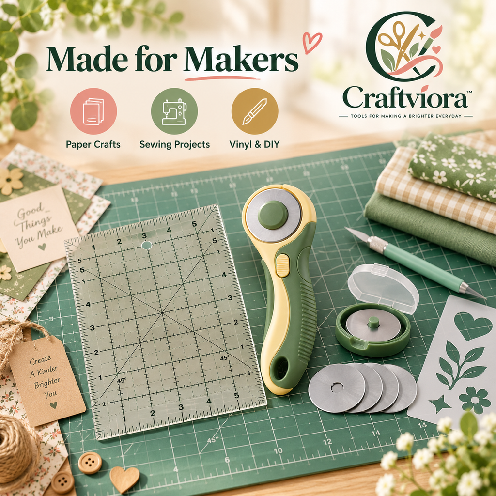Craftviora™ Rotary Cutter Set