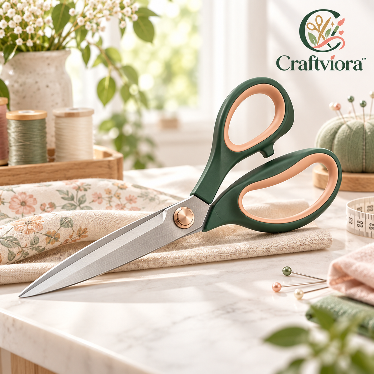 Craftviora™ Fabric Cutting Scissors