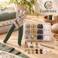 Craftviora™ Snap Fastener Tool Kit